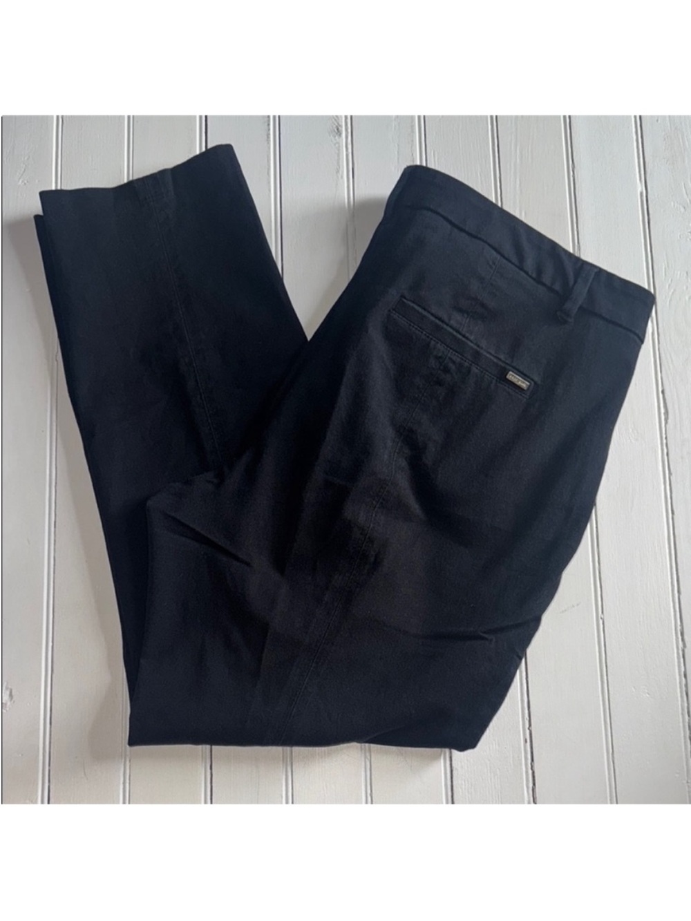 White House Black Market The Skinny Ankle Pants Black Size 14
